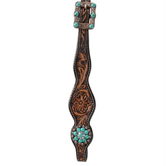 Fort Worth Stones Headstall - Turquoise