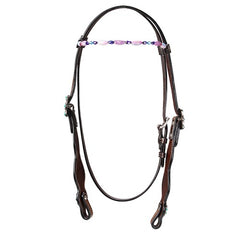 Fort Worth Stones Headstall - Turquoise