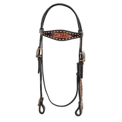 Fort Worth Oneida Headstall - Copper
