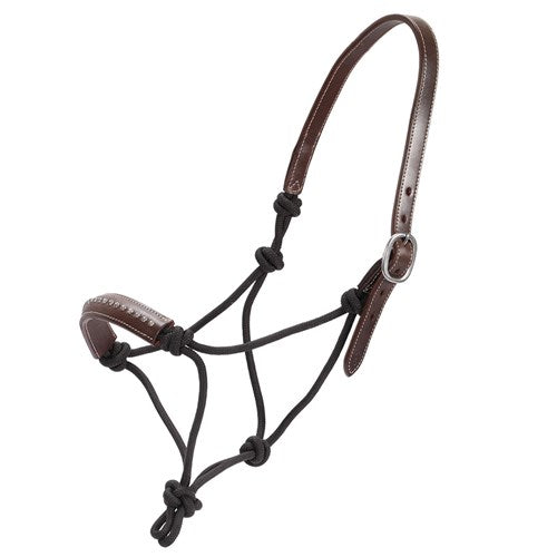 Fort Worth Lakota Rope/Leather Halter