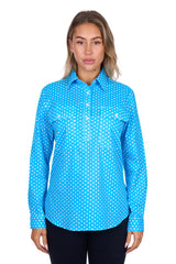 Hard Slog Womens Sia 1/2PLKT Shirt