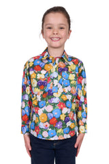 Hard Slog Kids Delia 1/2PLKT Shirt