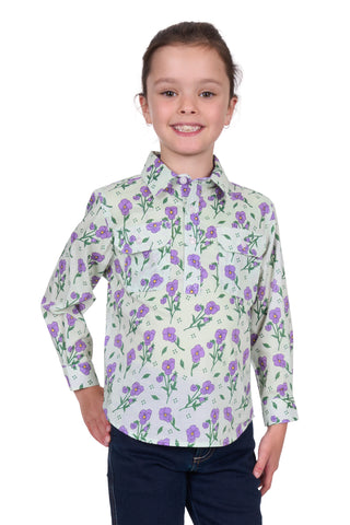 Hard Slog Kids Lynn 1/2PLKT Shirt