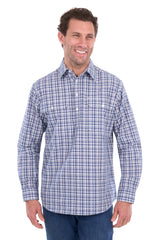 Hard Slog Men’s Brooks Half Placket Long Sleeve Shirt