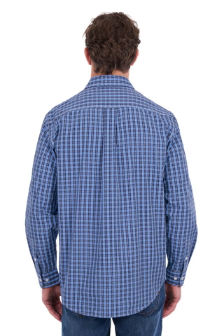 Hard Slog Mens Wyatt 1/2 Plkt Lond Sleeve Shirt