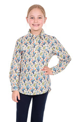 Hard Slog Kids Alba 1/2 Plkt Long Sleeve Shirt
