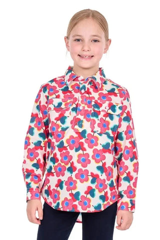 Kids Hard Slog Work Shirt - Lorri Long Sleeve