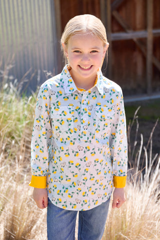 Hard Slog Kids Suzie 1/2PLKT Shirt
