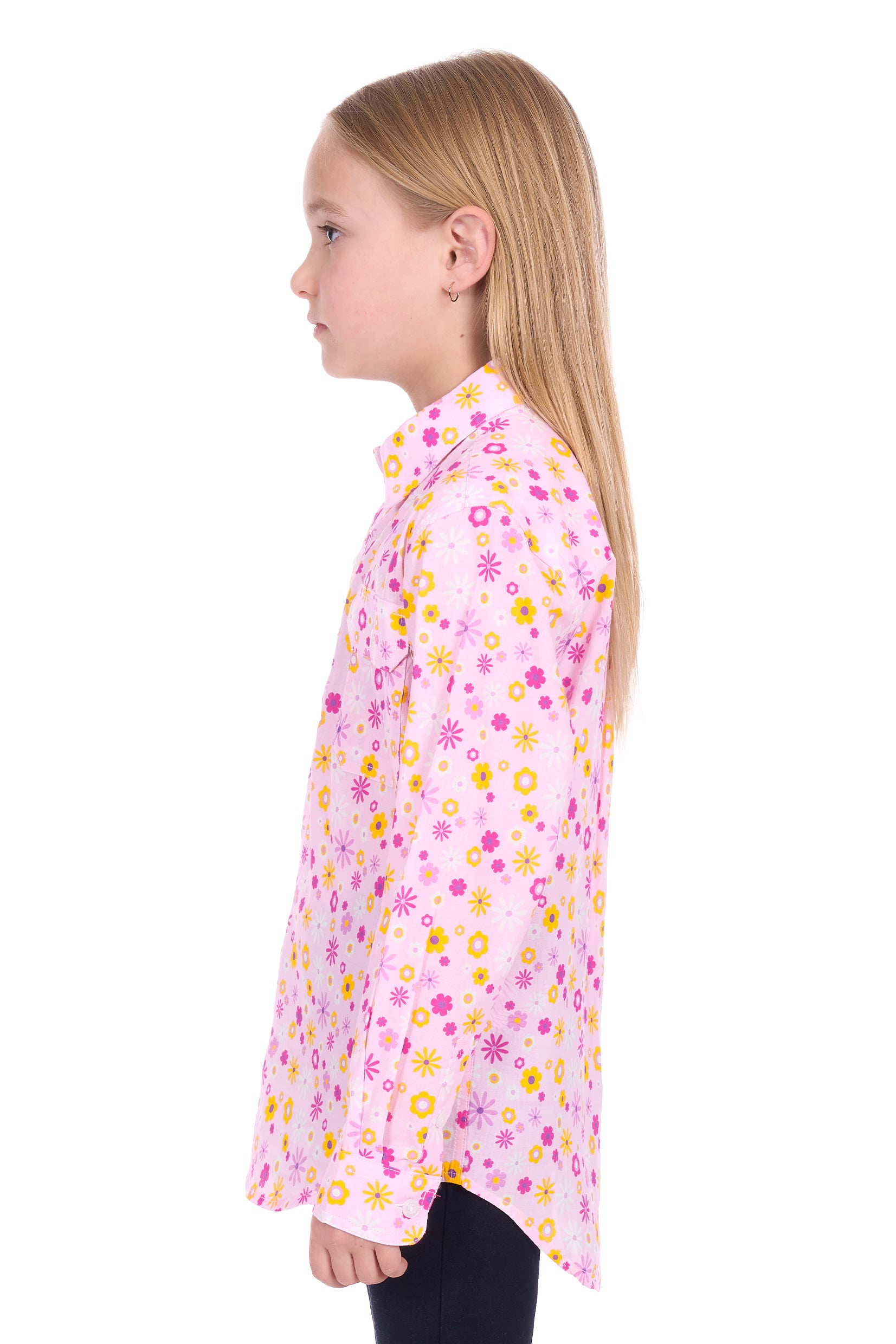 Hard Slog Kids Daisy 1/2PLKT Shirt