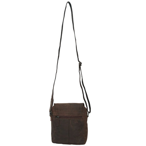 Medium Hunter Crossbody Bag | Brown