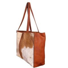 Tan Hairon Tote Bag | Medium