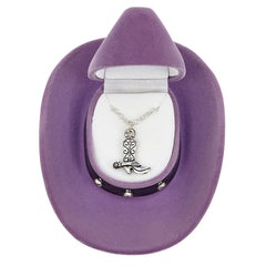 Brigalow Cowgirl Boot Necklace or Earrings