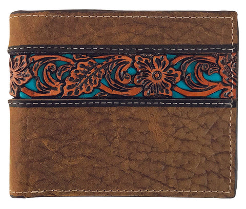 Roper Wallet - Bi-fold Leather Wallet - Tan