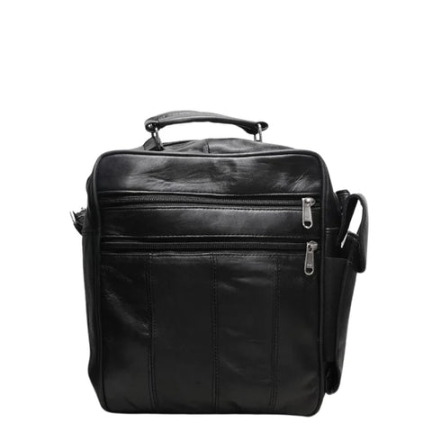 Black Sheepskin Crossbody Bag