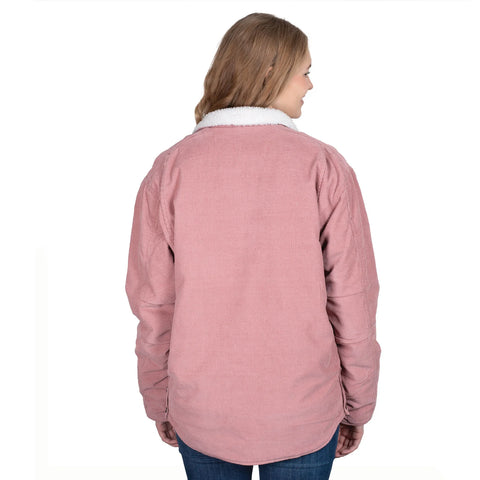 Kid's - Just Country Junior Diamantina Sherpa Corduroy Dusty Pink