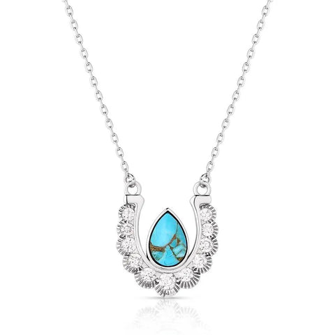 Montana Silver Crystal Trot Necklace