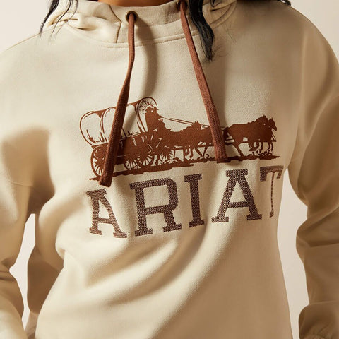 Ariat Womens Essential Hoodie Oyster Grey