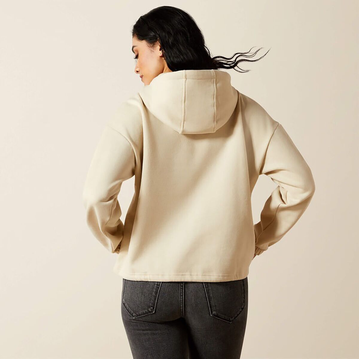 Ariat Womens Essential Hoodie Oyster Grey