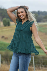 Pure Western Womens Athena Top