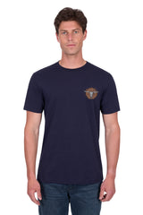 Pure Western Mens Samuel SS Tee - Navy
