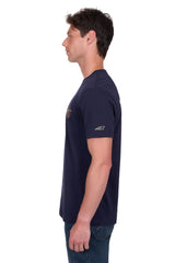 Pure Western Mens Samuel SS Tee - Navy