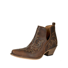 Pure Western Womens Bodie Boot | Waxy Brown