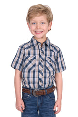 Pure Western Boys Peter SS Shirt