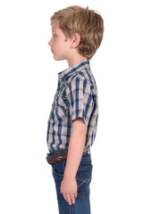 Pure Western Boys Peter SS Shirt