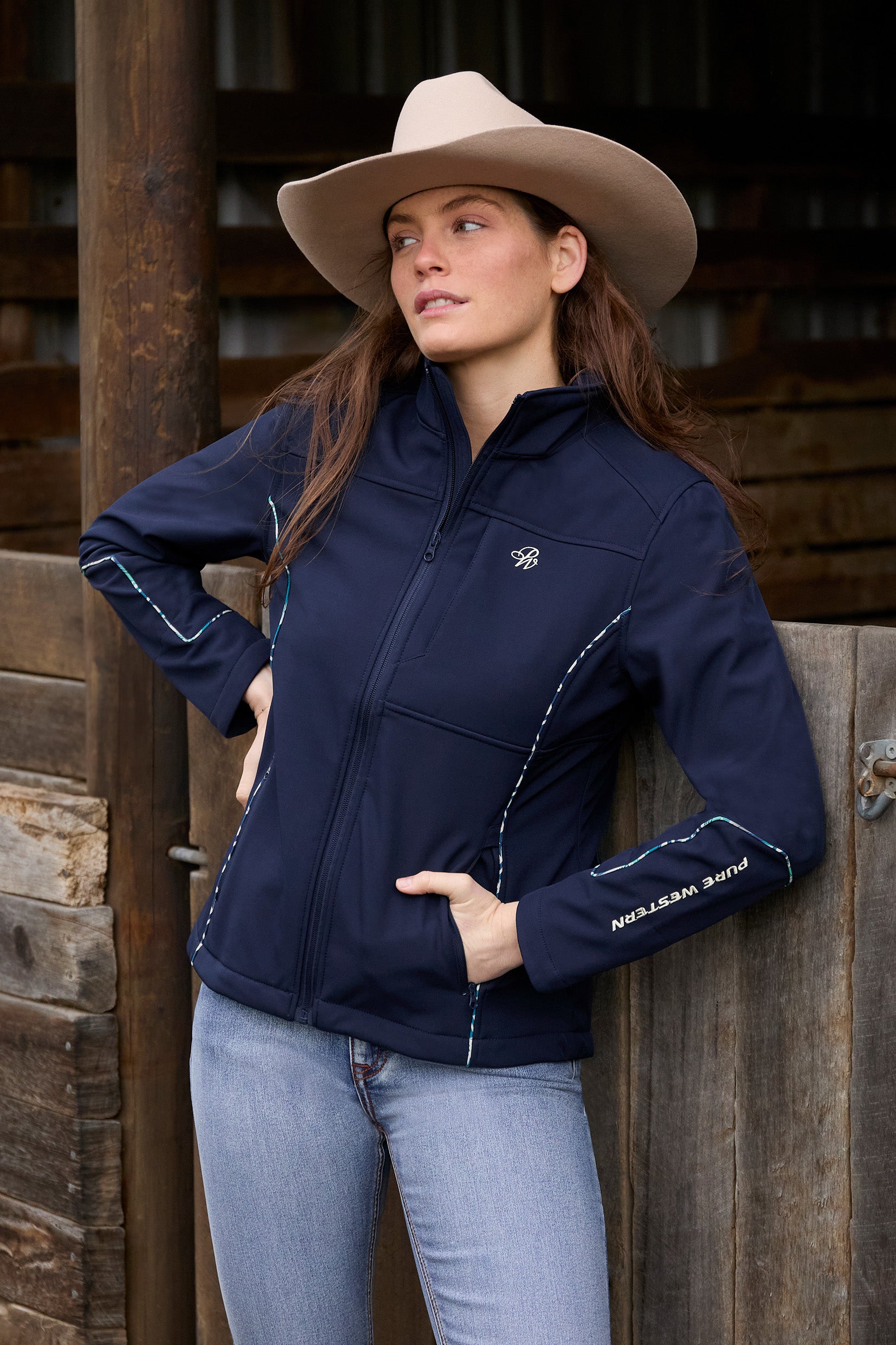 Pure Western Womens Corine Softshell Jacket