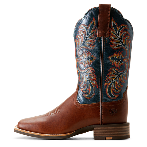 Ariat Womens Gillette Western Boots - Vintage Caramel/Endless Sea