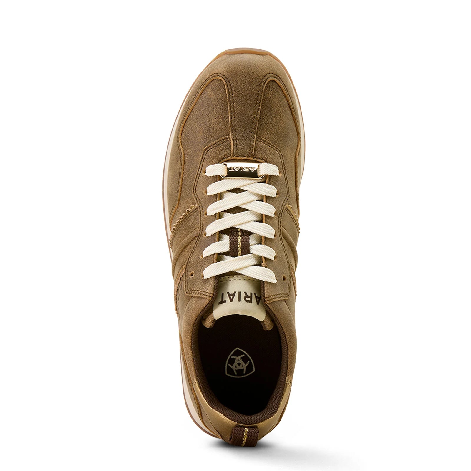 Ariat Womens Ranch Runner Shoes  Brown Bomber