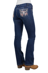 Womens Ava Boot Cut Jeans  [Leg Length: 32"]