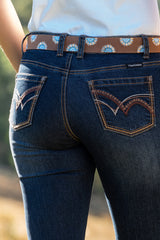 Pure Western Womens Sam R Rider Jean 36L