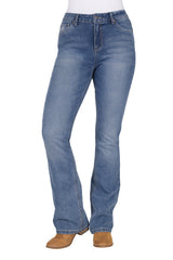 Pure Western Womens Pam Hi-Rise Bootcut Jean 32L