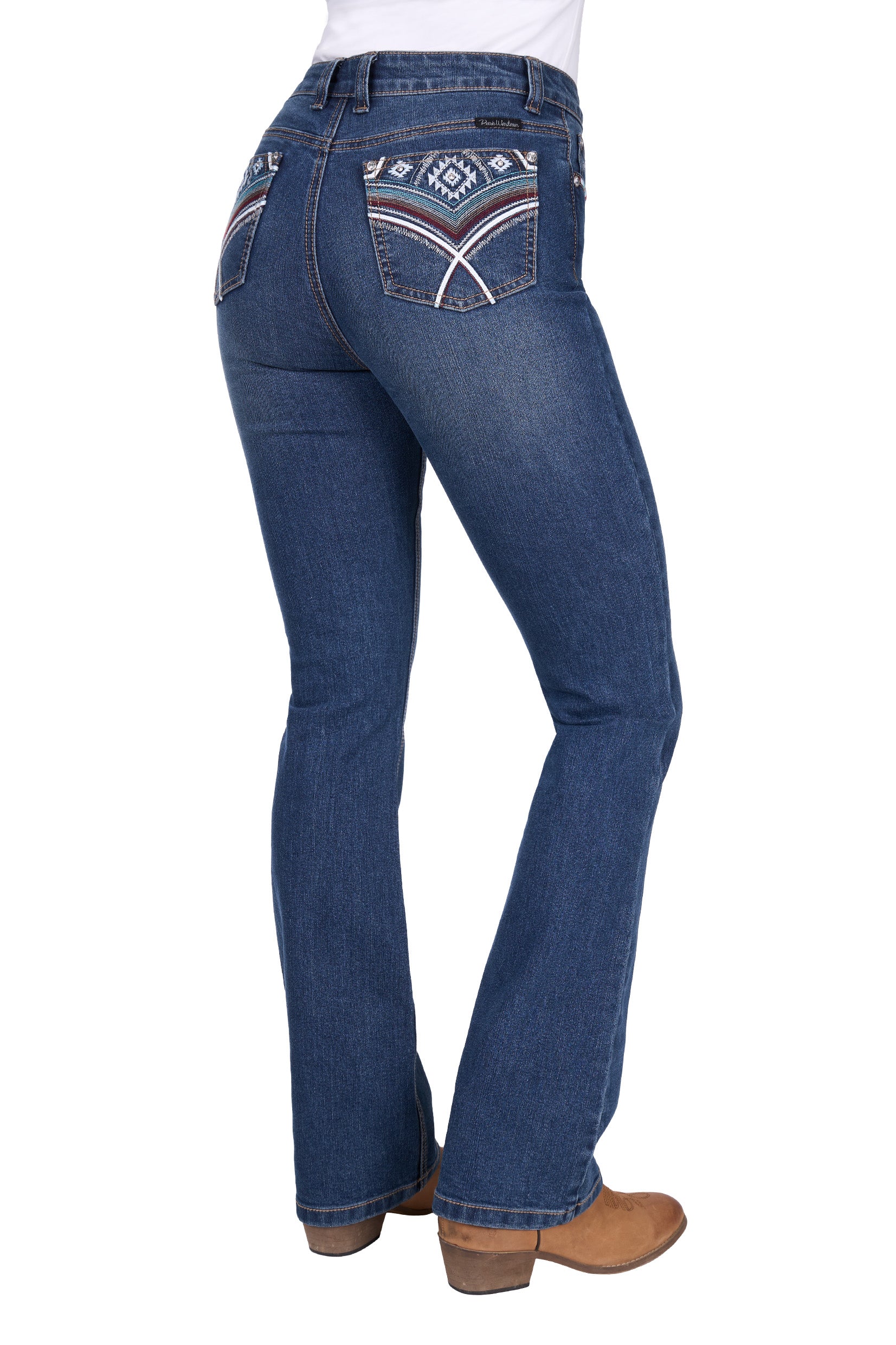 Pure Western Womens Mary Hi-Rise Bootcut Jean