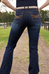 Pure Western Womens Nova Hi-Rise Boot Cut Jean