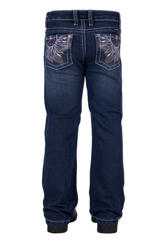 Girls Pure Western Willa Boot Cut Jeans