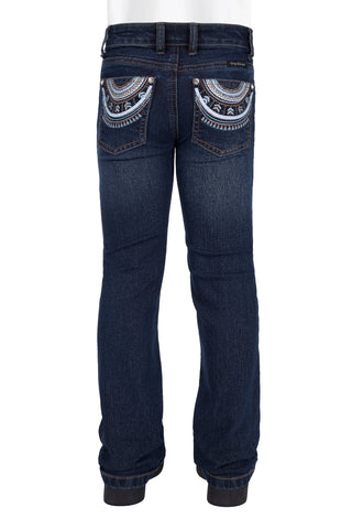 Pure Western Girls Pat Boot Cut Jean