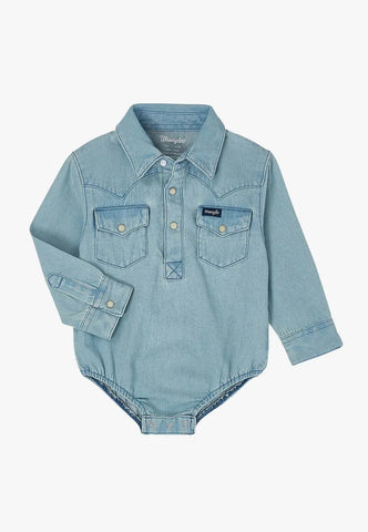 Wrangler Baby Western Long Sleeve Body Suit