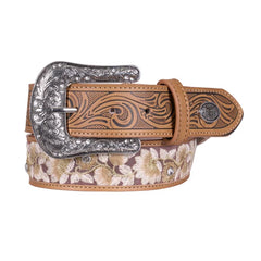 Pure Western Aster Belt Light Tan