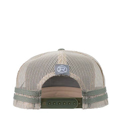 Roper Ear Tag Trucker Cap Olive Green