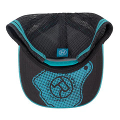 Roper Ear Tag Trucker Cap Teal