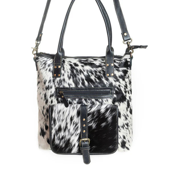 Mesa Maverick Tote Bag | Black & White