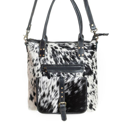 Mesa Maverick Tote Bag | Black & White