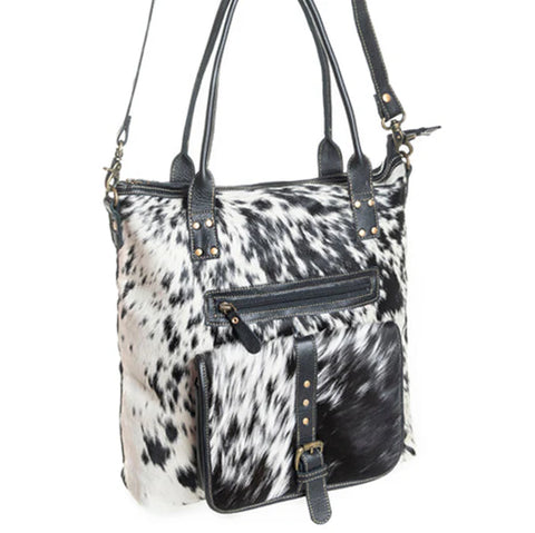 Mesa Maverick Tote Bag | Black & White