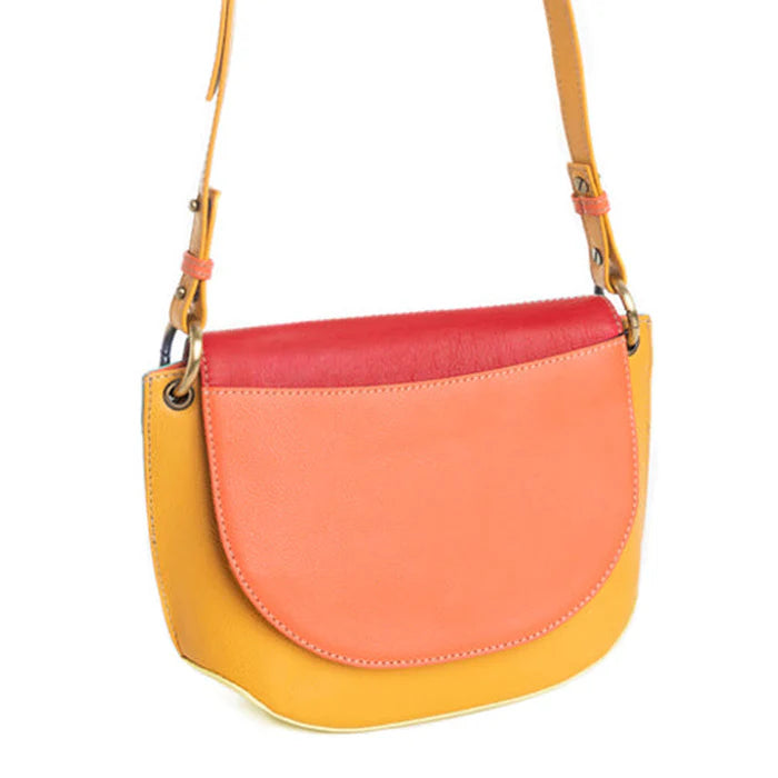 Colour Point Half Moon Messenger Bag