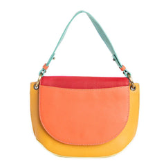 Colour Point Half Moon Messenger Bag