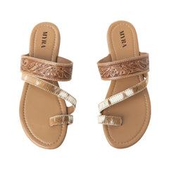 LaDonna Trail Sandal in Beige