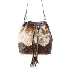 Rustler's Charm Hand-tooled Bucket Bag