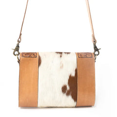 Copper Charm Hand-Tooled Bag